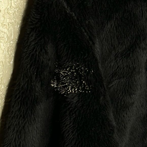 The North Face Womens Osito Full Zip Soft Fuzzy Fleece Jacket Black XL - Picture 6 of 6